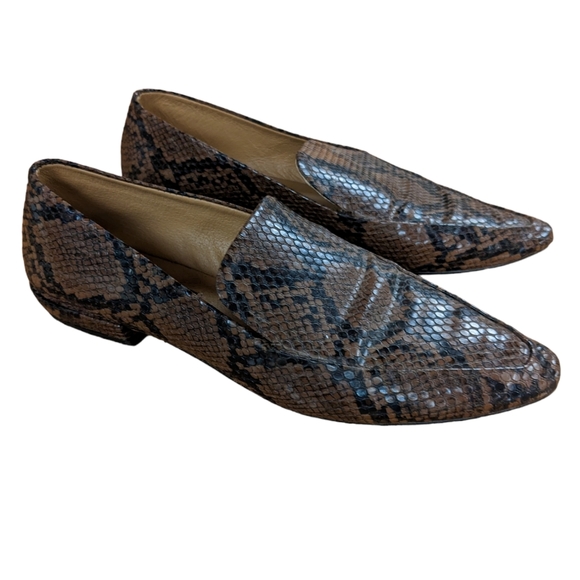 Steven By Steve Madden Haylie Snake Print Loafer 7.5 - Picture 10 of 10